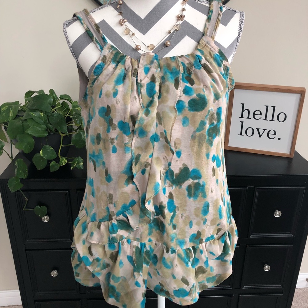 Simply Vera Wang Multicolored Tunic